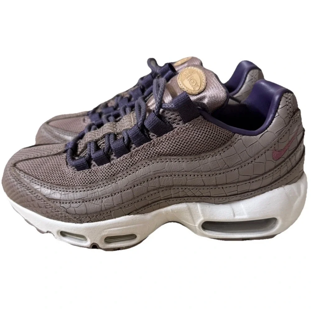 Nike By You Air Max 95 Nike Brown White Snakeskin | DH1570-991 Women Size 5.5